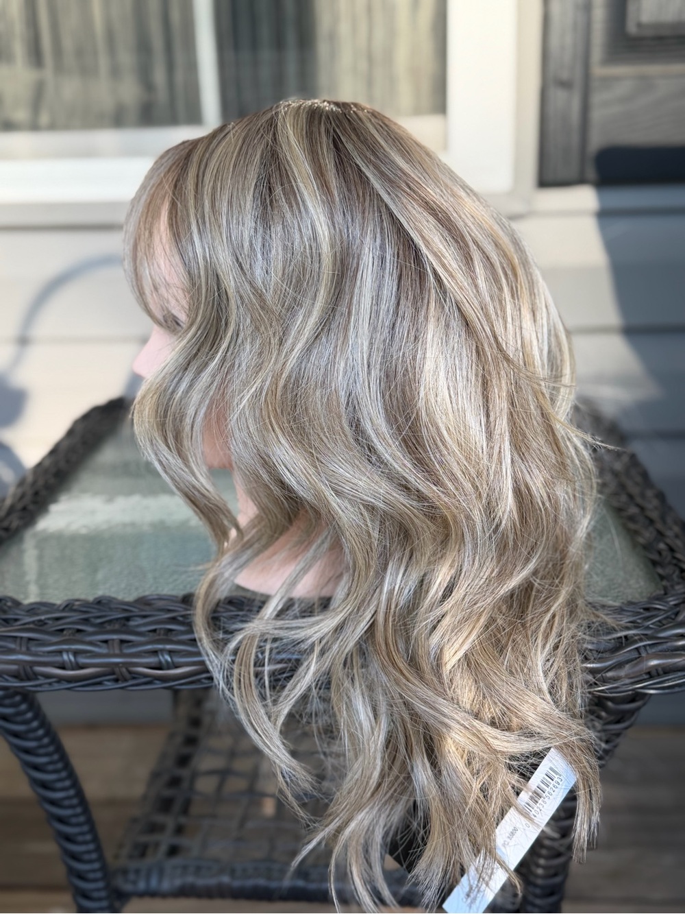 Belle Tress Lux SE Campbell Wig Sparkling Champagne Rooted